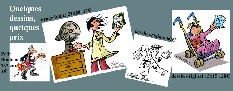 Quelques prix au Comptoir du dessin